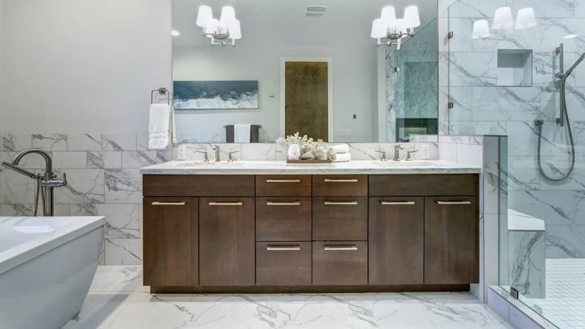 Top 30+ Bathroom Vanity Cabinet Ideas de Decora Trends hace 6 meses 23 ...