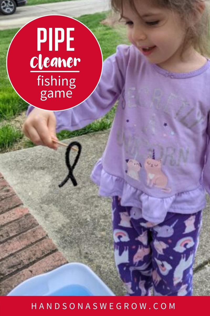 Pipe Cleaner Fishing Game for Toddlers Activity Fun Garmur Design