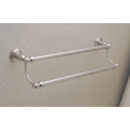 Rohl U.6943STN Perrin and Rowe Double Towel Bar, 20
