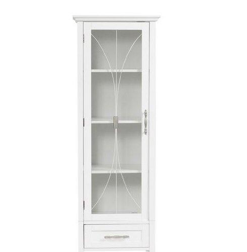 Bathroom Cabinet for All of Your Bathroom Linens. House All of Your Bathroom Accessories in This Beautiful Storage Cabinet. Bathroom Cabinets Make Great Bathroom Furniture, Especially This Tall Linen Storage Cabinet. Bathroom Storage Tower Is White.