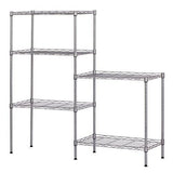 Related ferty 5 wire shelving units stacking storage shelf heavy duty metal adjustable shelves rack organizer for garden laundry bathroom kitchen pantry closet us stock