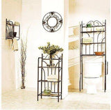 Buy 3 piece bathroom organizer spacesaver with over the door hooks hanger hanging clothes towel shelf tissue over the rack toilet cabinet floor shelving towel ebook by easy2find