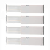 Order now kingrol 4 pack adjustable drawer organizer dividers with foam ends for kitchen dresser bedroom bathroom office storage