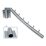 Related sunmall 12 6 folding wall mounted clothes hanger rack garment hook stainless steel with swing arm holder clothing hanging system closet storage organizer for bedrooms bathrooms laundry room 2 pack