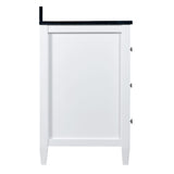 Buy now maykke cecelia 60 bathroom vanity cabinet 2 door 3 drawer solid birch wood frame white finish new england style double surface mounted vanity base cabinet only with tapered legs ysa1146001