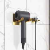 Shop here xigoo adhesive hair dryer holder wall mount bathroom hair blow dryer rack organizer stick on wall fit for most hair dryers upgrade gold
