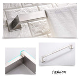 Latest turs contemporary 4 piece bathroom hardware set towel hook towel bar toilet paper holder tower holder sus 304 stainless steel wall mounted brushed