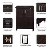 Shop for modern bathroom vanity and sink combo stand cabinet with vanity mirror single mdf cabinet with blue glass vessel sink round bowl