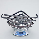 Amazon weirun bathroom brass 2 tier corner shelf basket with towel hook bath shower caddy storage organizer holder rack heavy duty wall mounted oil rubbed bronze