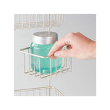 Featured idesign metalo bathroom over the door shower caddy with swivel storage baskets for shampoo conditioner soap 22 7 x 10 5 x 8 2 satin