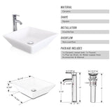 Get u eway 13 inch white bathroom vanity and sink combo 1 5 gpm water save faucet solid brass pop up drain single small bathroom adjustable built in clapboard bt8w a7