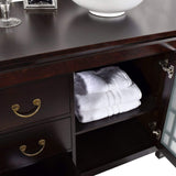 Cheap maykke shoji 64 pacific rim single bathroom vanity set in vintage walnut wood vanity top in vintage walnut ceramic vessel in white lba0460005