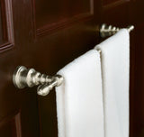 KOHLER K-6826-BN IV Georges Brass 24-Inch Towel Bar, Vibrant Brushed Nickel