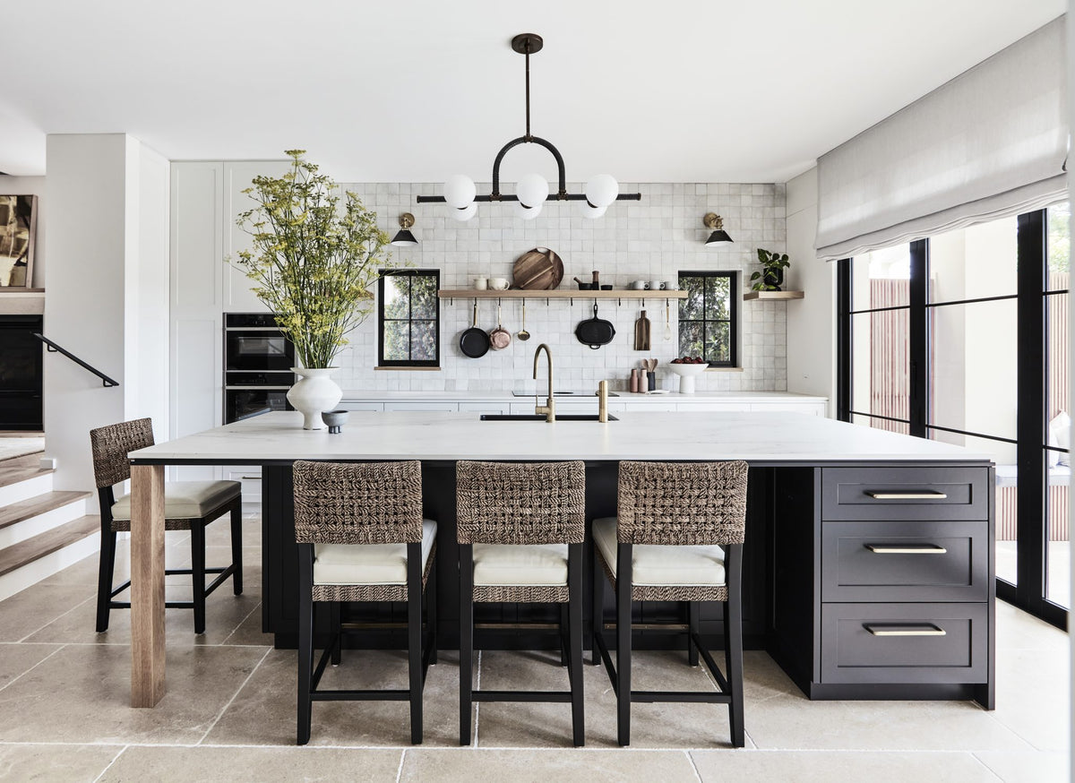 Luxe, textured materials star in modern classic Sydney home reno ...