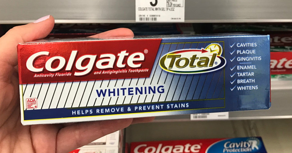 Colgate Total Whitening Toothpaste 2-Pack Only $2.38 Shipped on Amazon ...