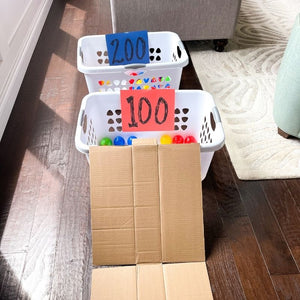 Laundry Basket Skee Ball