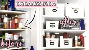 Organizing my bathroom & decluttering! Marie Kondo made me do it