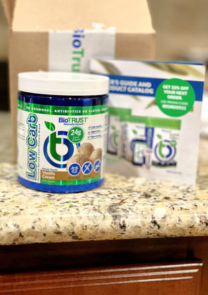 If you're looking for a grass-fed, low-carb protein powder that tastes great, you're going to LOVE this protein powder freebie! It doesn't have any artificial junk in it and is great for weight loss!