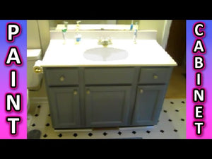 Paint a Cabinet Bathroom Kitchen Cabinets HOW TO Painting Tips EASY!!! vanity by FunBubble (5 years ago)