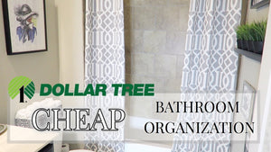 HI GUYS! THANKS FOR STOPPING IN! TODAY WE ARE DOING A LITTLE DOLLAR TREE BATHROOM ORGANIZATION! ENJOY THE VIDEO AND I'LL SEE ...