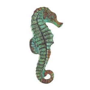 Vintage Seascape Sea Horse Antique Green - Drawer Cabinet Cupboard Pull Knob