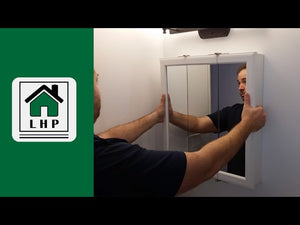 Hanging a Bathroom Medicine Cabinet - LHP by LittleHomeProjects (4 years ago)