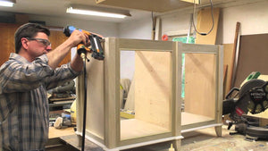 How to Build a Bathroom Vanity Cabinet part, 2 by Jon Peters - Longview Woodworking (6 years ago)