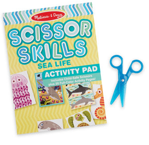 Melissa & Doug Scissor Skills Sea Life Activity Pad