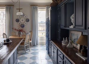 Wait Until You See the Floors in This 1700s Kitchen Budget DIY Makeover (It’s In a Mansion!)