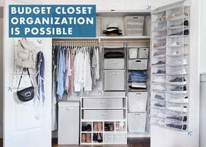 EHD $150 Budget Closet Org Challenge Reveals – Did We Succeed??