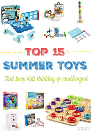 Top 15 Toys to Keep Your Kids Thinking this Summer