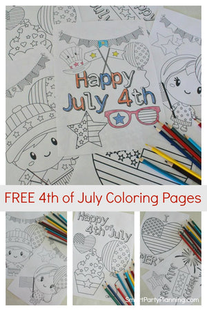 Free Printable 4th of July Coloring Pages