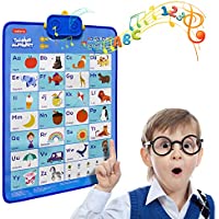 Electronic Interactive Alphabet Wall Chart Preschool ABC Learning Toys only $9.00