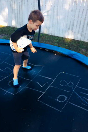 Trampoline Game for Kids: A New Twist on Hopscotch