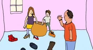 ‘Bag O’ Shoes’ Is a Speed-Matching Game That Keeps Kids Guessing