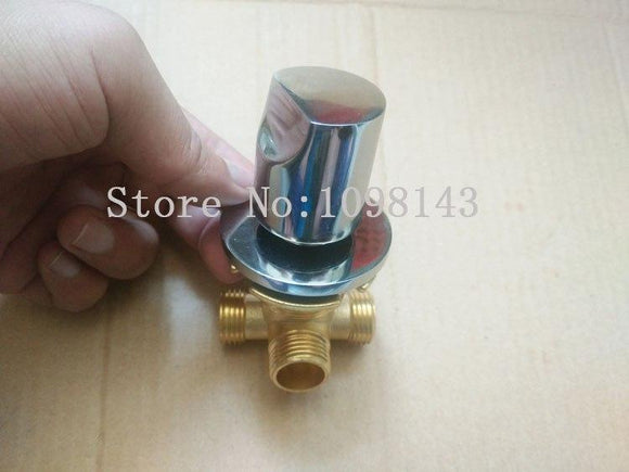 1 In 2 Out Conceal Install shower mixing valve , Concealed bathroom cabinet set shunt valve, Faucet water segregator mixer