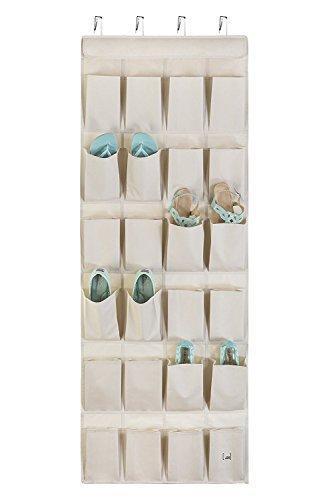 Products mindspace over the door shoe organizer rack hanging shoe organizer for closet for closet organization laundry room pantry bathroom organizer