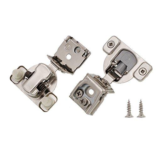 1-1/4  Overlay Soft Close Face Frame 105 Compact Cabinet Hinge (50)