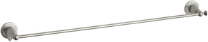 KOHLER K-207-BN Antique 30-Inch Towel Bar, Vibrant Brushed Nickel