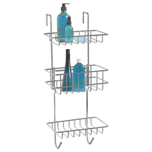 Save on hontop shower caddy storage organizer with 3 baskets over the door rack for bathroom kitchen storage shelves toiletries spice towel and soap holder