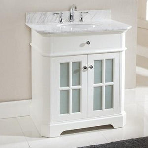 Tidal Bath Vanity 32" Classic with Marble Top
