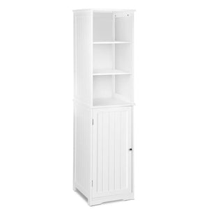 Artiss Bathroom Tallboy Storage Cabinet - White